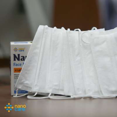 Nano silver disposable protective face with high quantity from manufacturer in Vietnam